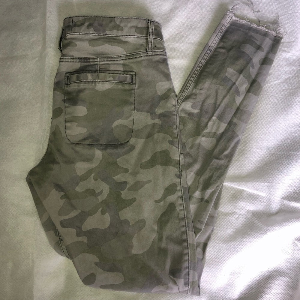 hollister super skinny camo jeans 😻